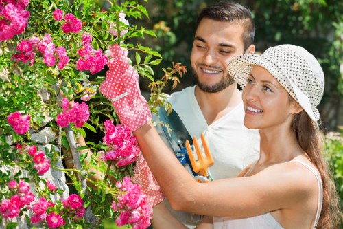 Charity reuse partnership for garden items and materials